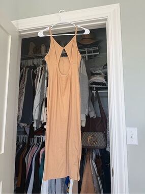 Tan dress